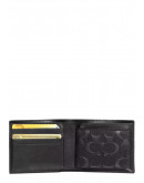 Coach 3 In 1 Wallet In Signature Leather in Black