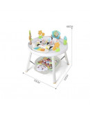 Baby Activity Center Music Pedal Mat Sit Stand Play Table Rotating Play Chair Activity Centre Jumperoo