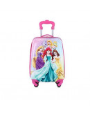 3D Cartoon 18 Inch Travel & School Trolley Kids Luggage Bag