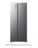 Hisense Side By Side 2 Door Inverter Refrigerator 620L SILVER COLOR
