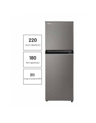 Toshiba 2 Door Fridge 270L GR-RT300WE 