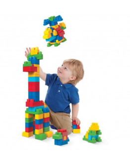 Mega Bloks Building Bag Classic 80 Pieces