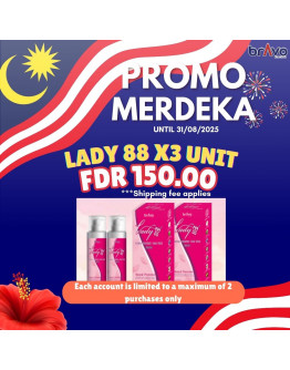 LADY 88 HERBAL FEMININE FOAM WASH X3 UNIT  *“Each account is limited to a maximum of 2 purchases only”*