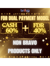 60% CASH + 40% FDR POINT ONLY FOR NON BRAVO PRODUCTS (6)