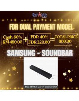 SAMSUNG B-series Soundbar HW-B400F 2.0ch Subwoofer (2025)