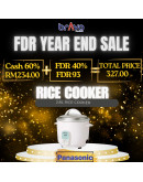 PANASONIC RICE COOKER 2.8L