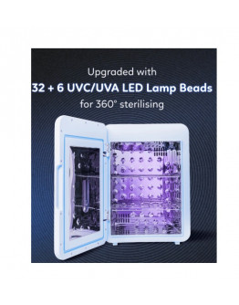 Supermama Lab UV Nova Steriliser | 22L Large Storage | Bottle Sterilizer & Dry
