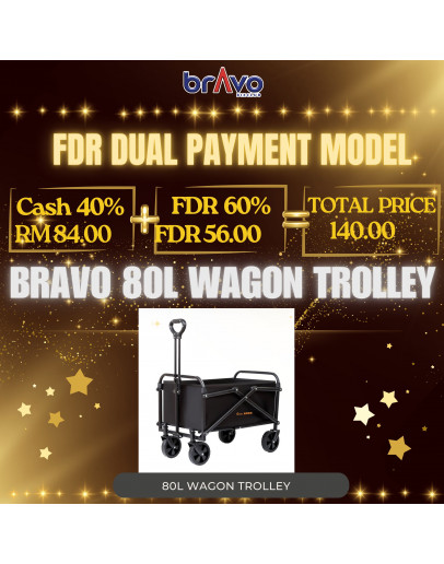 BRAVO 80L WAGON TROLLEY