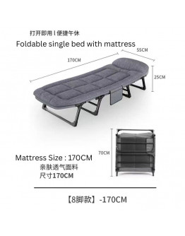 FOLDABLE SINGLE BED 