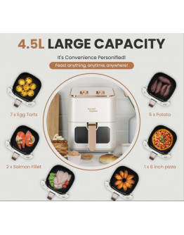 Russell Taylors 3D Visible Window Air Fryer Large (4.5L) Z3