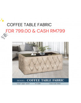 COFFEE TABLE FABRIC PAYMENT OPTION > BANK TRANSFER 50% & FDR 50%