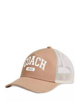 Coach 1941 Embroidered Trucker Hat In Light Saddle  (M/L)