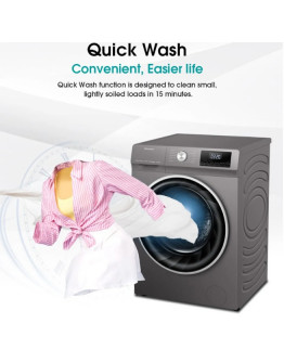 HISENSE 10.5KG Front Load Pure Jet Inverter Washing Machine 